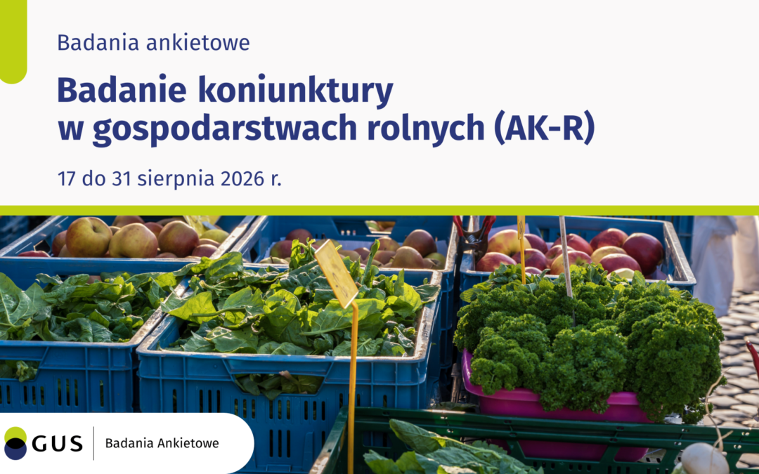 Badanie koniunktury w gospodarstwach rolnych